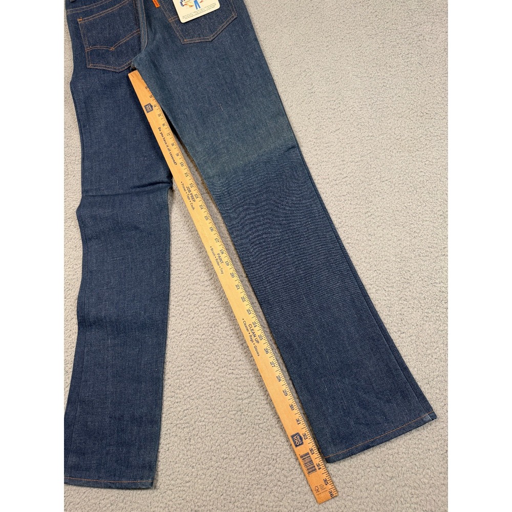 Vintage Levis Jeans Men 30x34 (Fit 28x34) Deadstock USA Super Straights 70s 80s - Picture 12 of 16